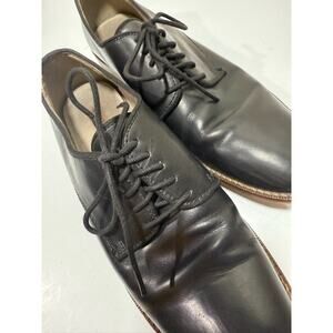 Banana Republic black leather lace-up dress shoes men's size 8